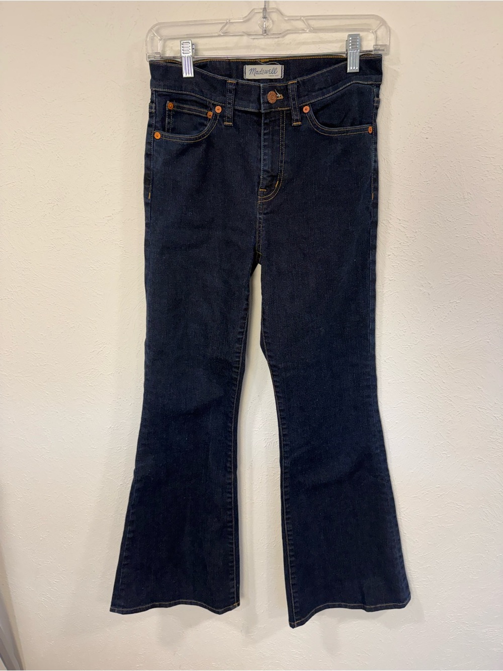 Madewell Flea Market Flare Jeans Dark Wash Size 25